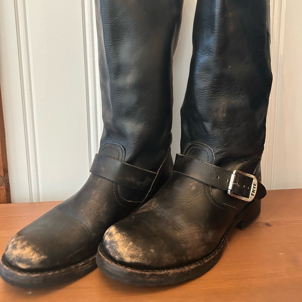 Frye Veronica Distressed Boots